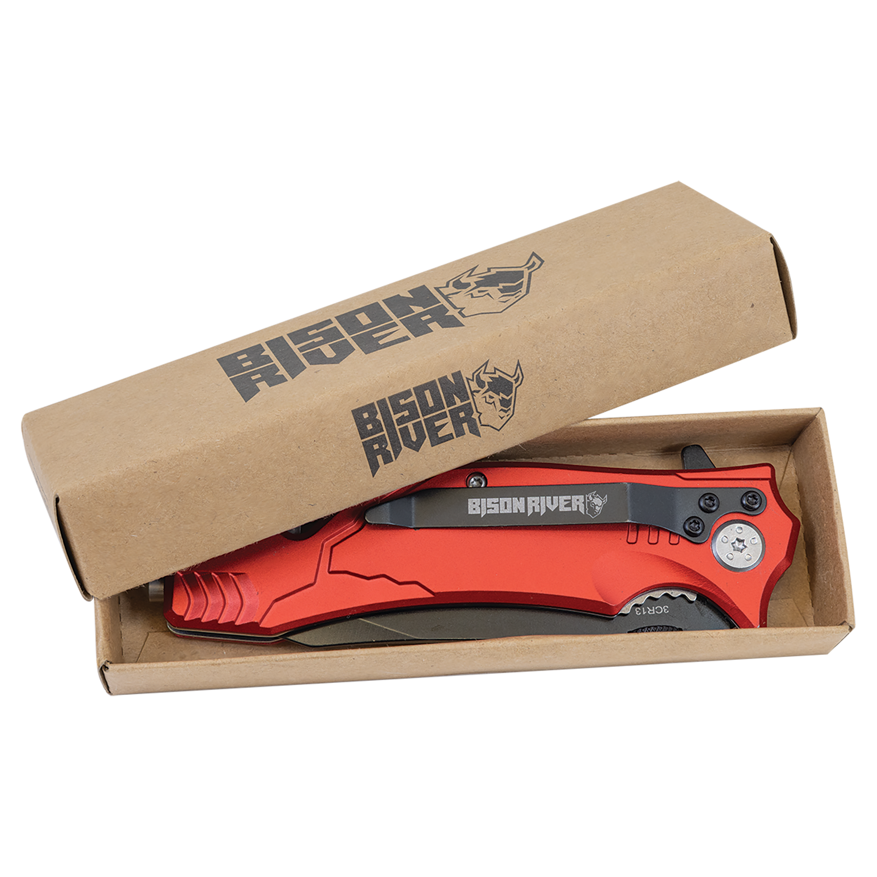 BISON RIVER  4 1/2" Rescue Knife - Beacon Laser Creations LLC