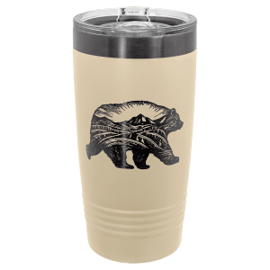 Polar Camel 20 oz tumbler - Beacon Laser Creations LLC