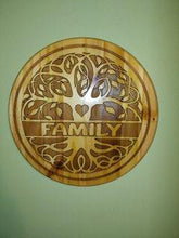 Load image into Gallery viewer, Custom Round Wood Sign
