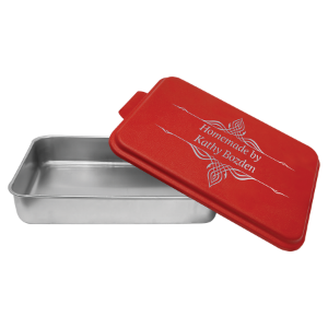 Cake pan with lid - Beacon Laser Creations LLC