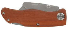 Load image into Gallery viewer, Wood Handle Utility Knife
