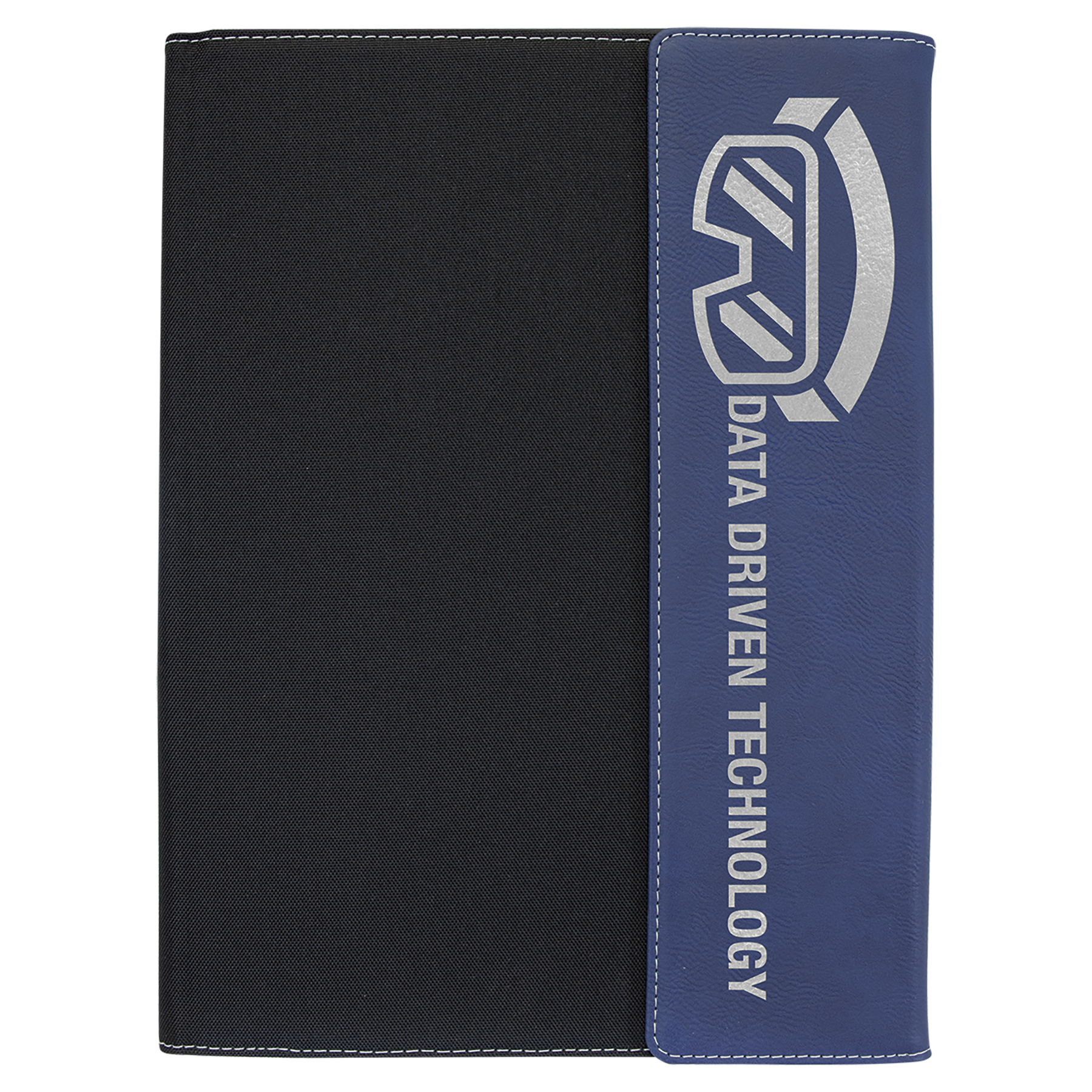 9 1/2" x 12" Laserable Leatherette / Canvas Portfolio with Notepad - Beacon Laser Creations LLC