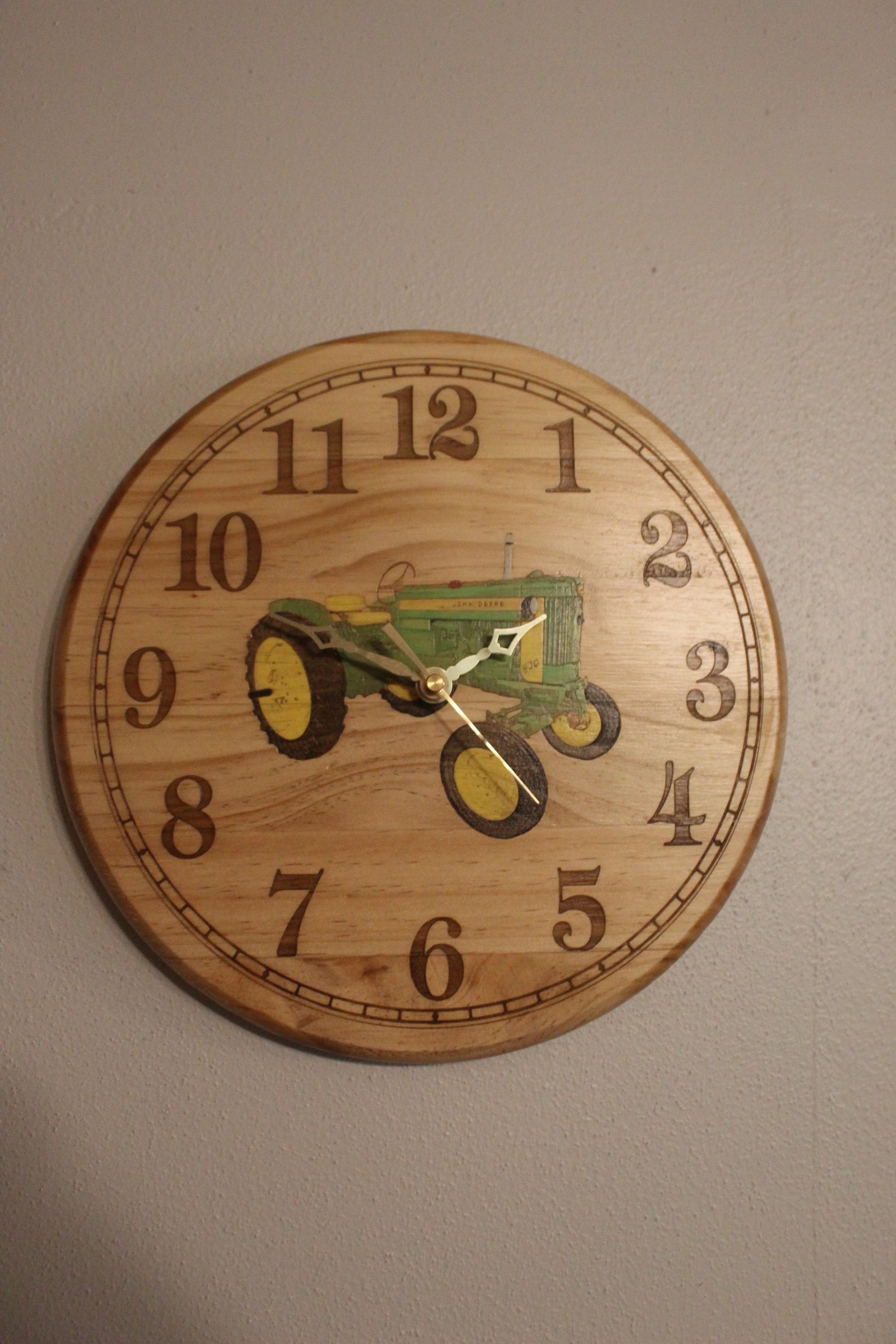 12" Engraved Clock - Beacon Laser Creations LLC