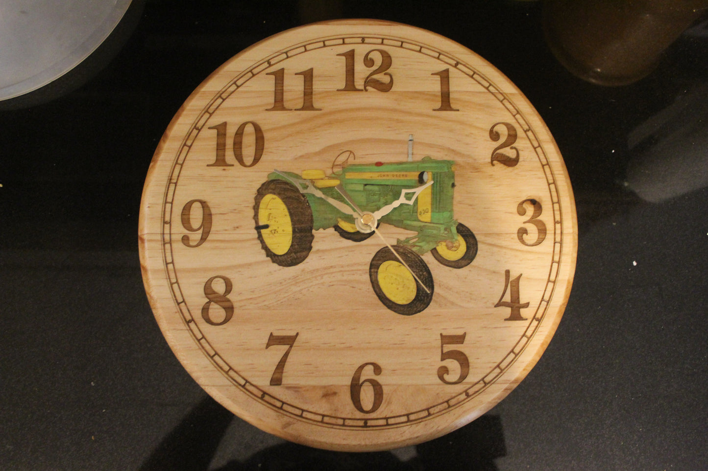 12" Engraved Clock - Beacon Laser Creations LLC