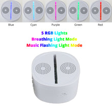 Load image into Gallery viewer, LED Base 5 RGB Lights with Bluetooth Speaker
