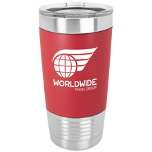 Load image into Gallery viewer, Polar Camel 20 oz tumbler with Silicone Grip and Clear Lid
