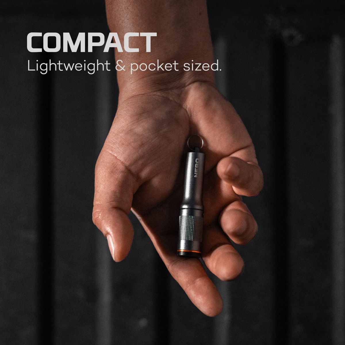 COLUMBO KEYCHAIN Compact, 100 Lumen Keyring Flashlight - Beacon Laser Creations LLC