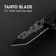 Load image into Gallery viewer, SWIFT EDGE FAST FLIP REPLACEABLE BLADE KNIFE WITH G10 HANDLE
